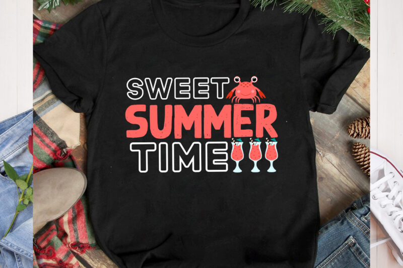 Sweet Summer Time T-Shirt Design, Sweet Summer Time SVG Design, Aloha Summer SVG Cut File, Aloha Summer T-Shirt Design, Summer Bundle Png, Summer Png, Hello Summer Png, Summer Vibes Png,
