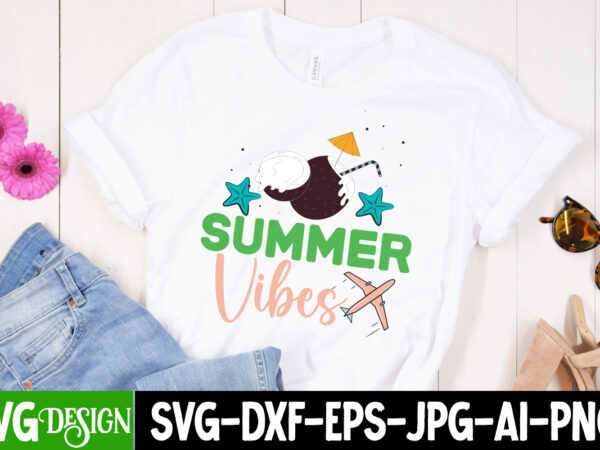 Summer vibes t-shirt design, summer vibes svg cut file, welcome summer t-shirt design, welcome summer svg cut file, aloha summer svg cut file, aloha summer t-shirt design, summer bundle png,