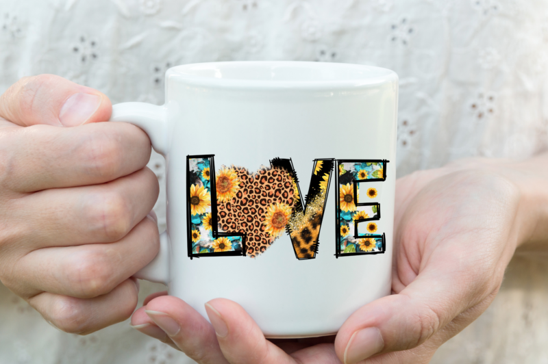 love, sunflowers png love
