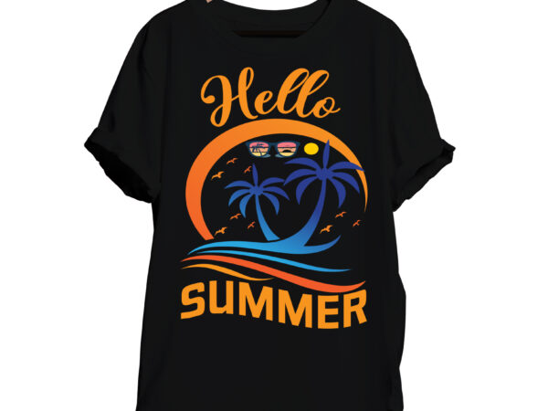 Hello summer t-shirt