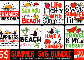 Summer SVG Bundle, Summer Mega Bundle, Summer T-Shirt Design Bundle, Welcome Summer T-Shirt Design, Welcome Summer SVG Cut File, Welcome Summer T-Shirt Design, Welcome Summer SVG Cut File, Aloha Summer