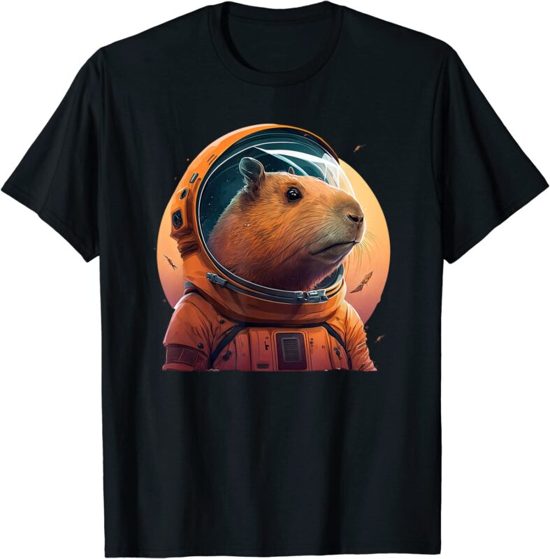 15 Capybara shirt Designs Bundle For Commercial Use, Capybara T-shirt ...