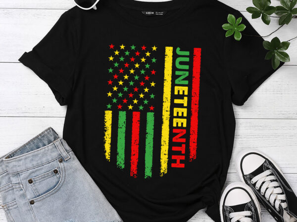 African american flag juneteenth shirts women men kids boys t-shirt pc