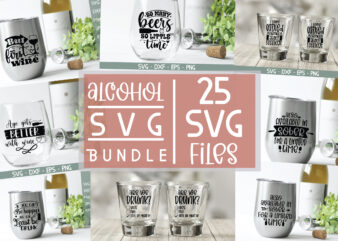 Alcohol SVG Bundle