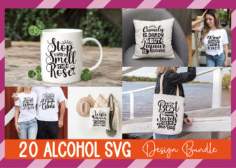 Alcohol Svg Design Bundle
