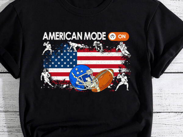 American mode on, american football t-shirt pc