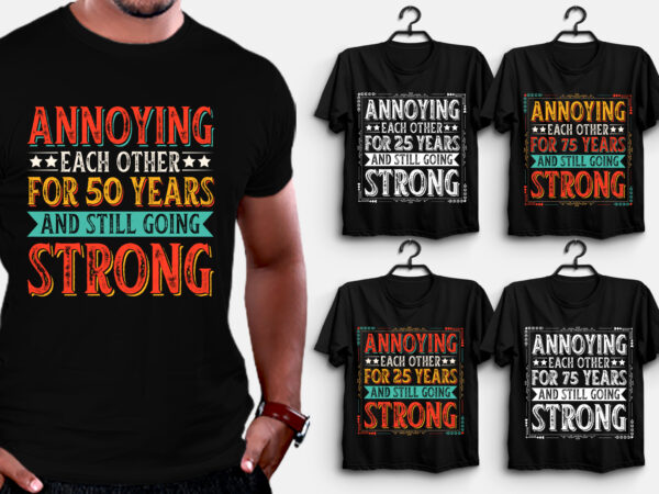 Annoying each other t-shirt design Annoying each other t-shirt design