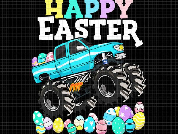Happy easter monster truck easter eggs png, happy easter monster png, bunny truck png, easter day png graphic t shirt