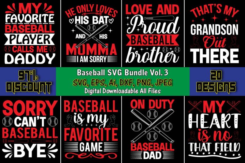 Baseball SVG Bundle Vol. 3, Baseball Svg Bundle, Baseball svg, Baseball svg vector, Baseball t-shirt, Baseball tshirt design, Baseball, Baseball design,Biggest Fan Svg, Girl Baseball Shirt Svg, Baseball Sister, Brother,