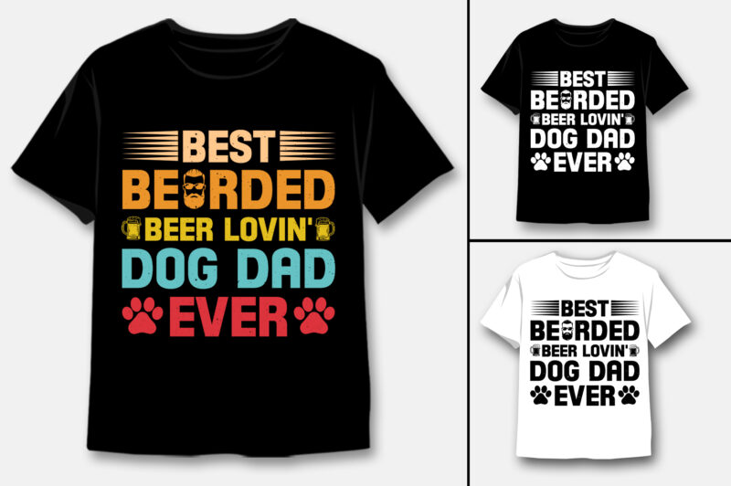 Dog T-Shirt Design Bundle-Trendy Pod Best T-Shirt Design Bundle