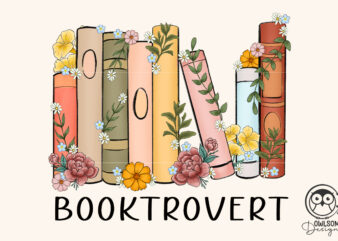 Booktrovert Png Sublimation