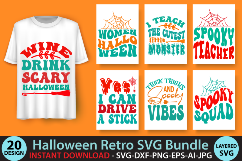 200+ Best Halloween Mega SVG Bundle