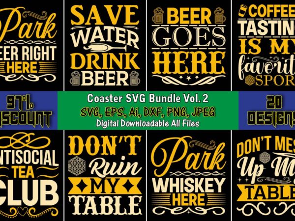 Coaster svg bundle vol. 2, coaster,coaster t-shirt,coaster design,coaster t-shirt design, coaster svg,coaster svg bundle, drink coaster svg,beer quote svg, coffee coaster svg, floral monogram svg, tea saying svg, wine svg,coaster