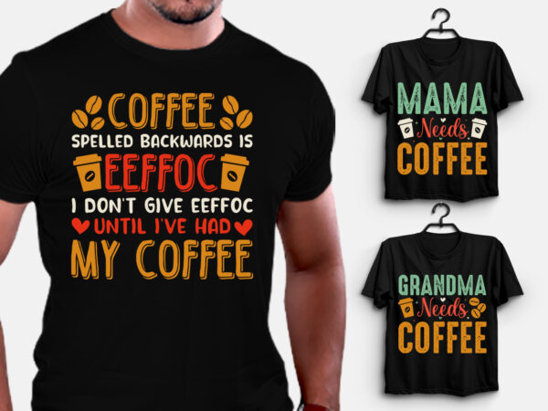 Coffee t-shirt design