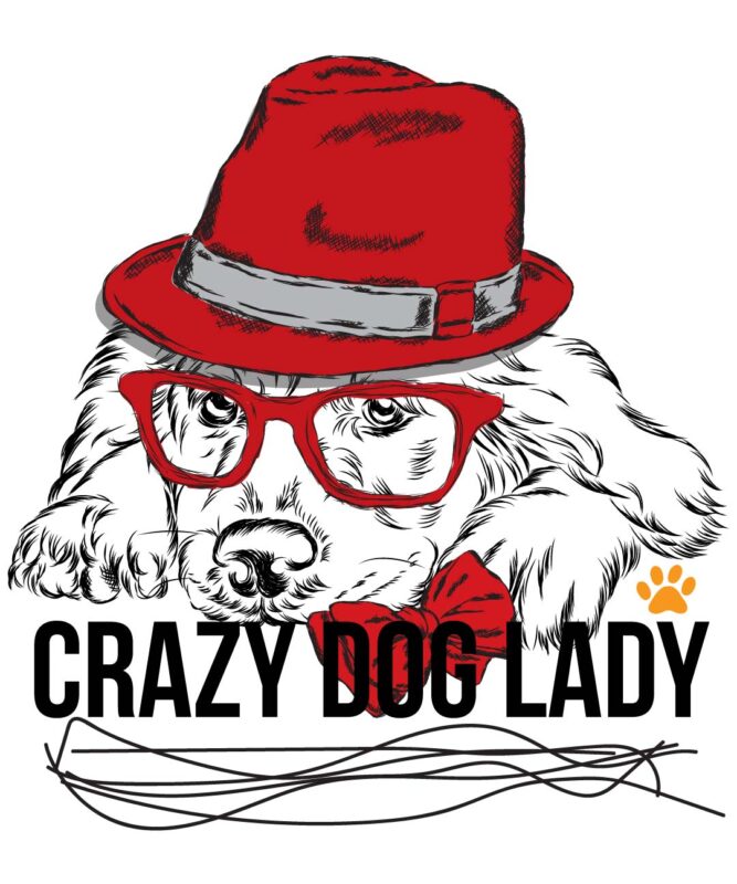 Crazy dog lady t-shirt design,dog svg bundle,dog t shirt design, pet t shirt design, dog t shirt, dog mom shirt dog tee shirts, dog dad shirt, dog tshirts, pitbull shirt,