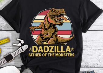 Dadzilla PNG Dinosaur PNG Dad Sublimation Image Dad Father_s Day PNG