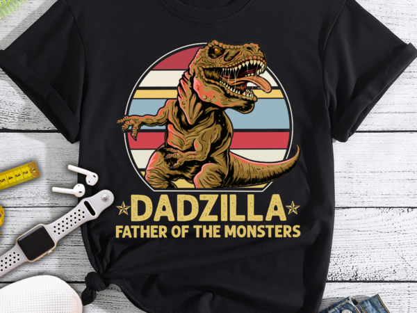 Dadzilla png dinosaur png dad sublimation image dad father_s day png t shirt vector illustration