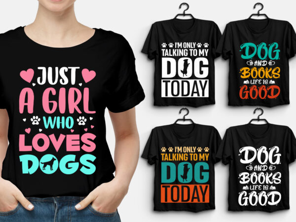 Dog t-shirt design