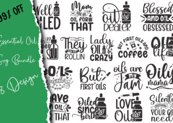 Essential Oil SVG Bundle