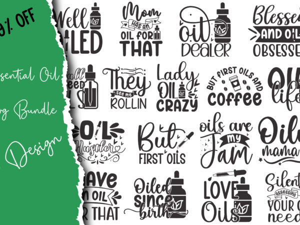 Essential oil svg bundle vector clipart