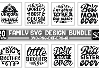 Family Svg Design Bundle