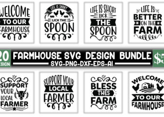 Farmhouse Svg Design Bundle