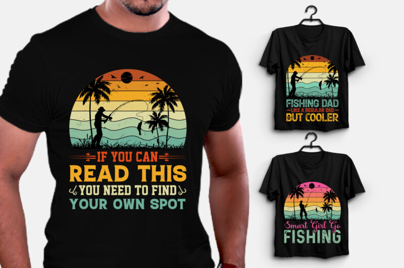 Fishing T-Shirt Design