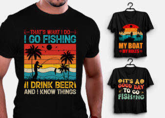 Fishing T-Shirt Design