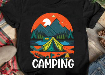 Camping T-Shirt Design, Camping Sublimation Design, Camping is My Happy Place T-Shirt Design, Camping is My Happy Place T-Shirt Design , Camping Crew T-Shirt Design , Camping Crew T-Shirt Design