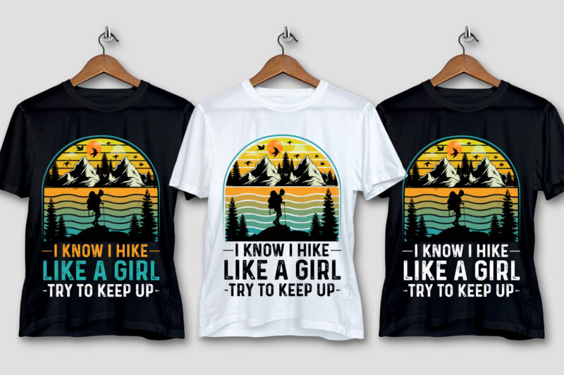Sunset Colorful Grunge T-Shirt Design