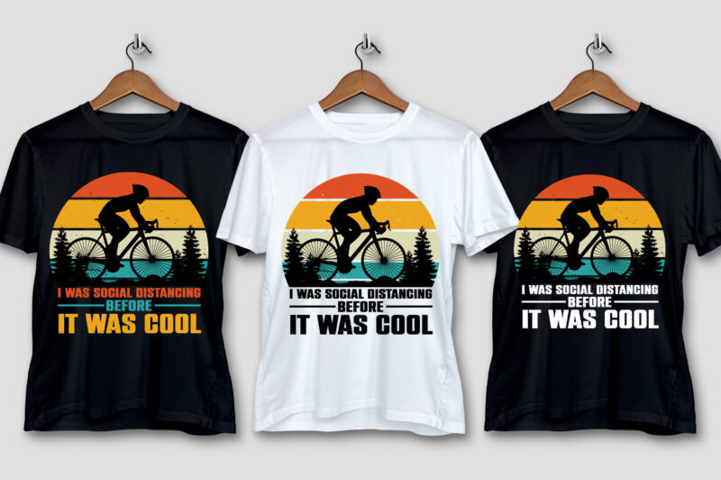 Retro Vintage Sunset Grunge T-Shirt Design