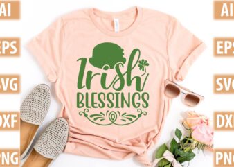 Irish blessings t shirt design for sale