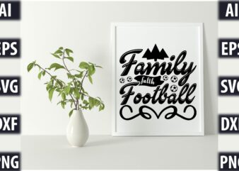 family falth football t shirt graphic design