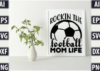 Rockin the football mom life