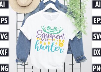 Eggspert Hunter vector clipart