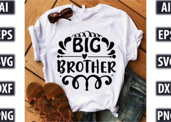 Big brother t shirt template