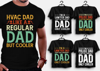 Like A Regular Dad T-Shirt Design