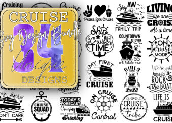 Cruise Svg Bundle