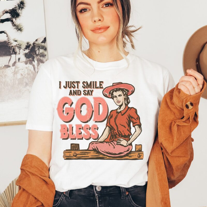 Retro Western Sublimation Png