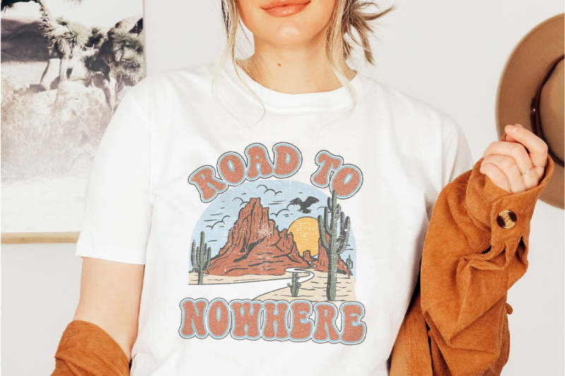 Road to Nowhere Tshirt Design