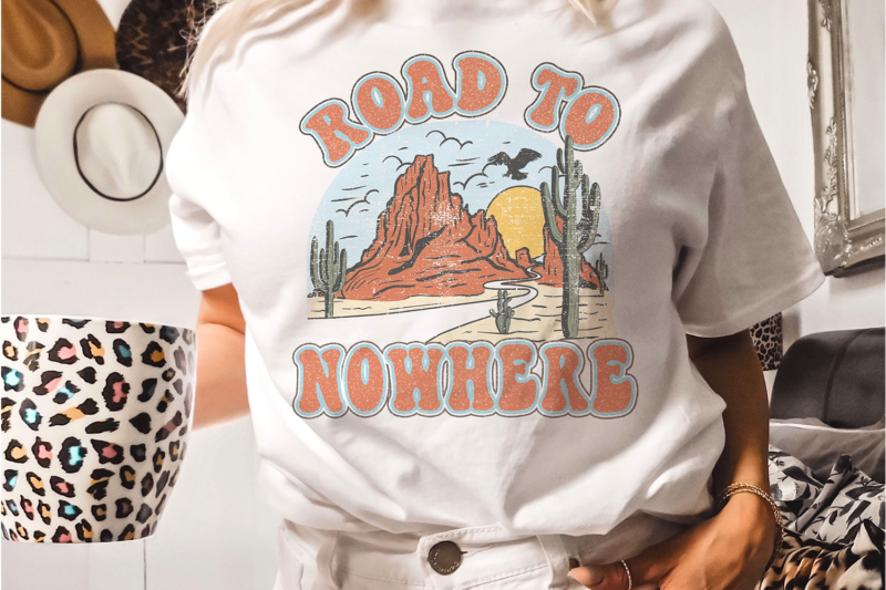 Road to Nowhere Tshirt Design
