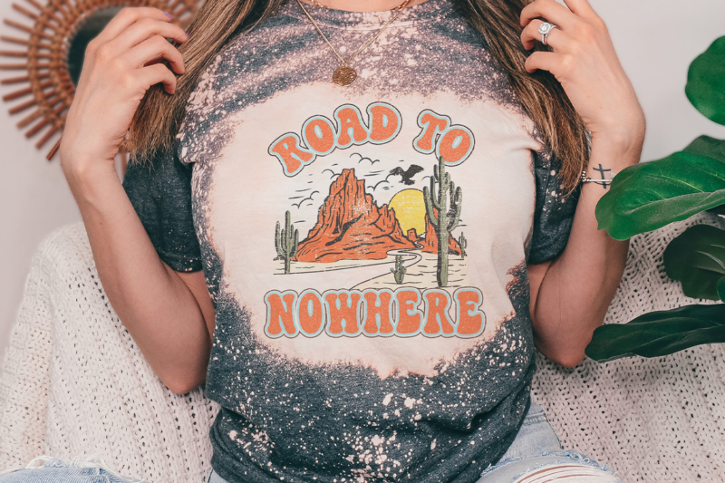 Road to Nowhere Tshirt Design