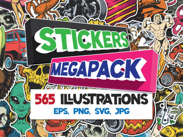 565 stickers megapack