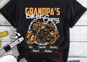 Personalized Funny Grandpa Gift For Grandpa Motorcycle Grandpa Grandkids Names Best Grandpa Ever Gift For Dad Motorcycle Shirt Grandpa Shirt