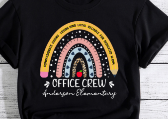 Personalized Office Crew Shirt School Office Staff Tees Gift For Office Squad Custom Staff Shirt Staff Appreciation Gift Secretary Gift PC