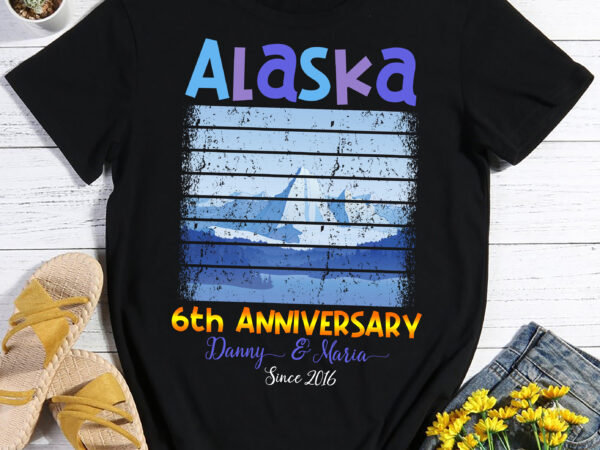 Rd alaska couples shirt, alaska 2023, anniversary shirt, wedding anniversary, surprise vacation, vacation shirt, couple matching, alaska cruise t shirt design online
