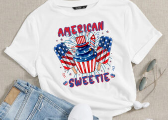 RD American Sweetie 4th of July Digital Design