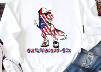 RD Amerisaurus-Rex Png, 4th of July Dinosaur png, T-Rex 4th Of July, Png, America Flag, Patriotic shirt design files for cricut