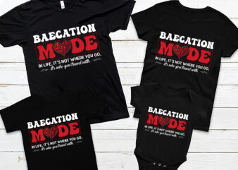 RD BAECATION MODE Couples Vacation Unisex Jersey Short Sleeve T-Shirt