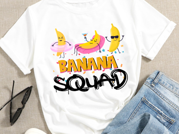 Rd banana squad summer funny banana fruit lovers t-shirt